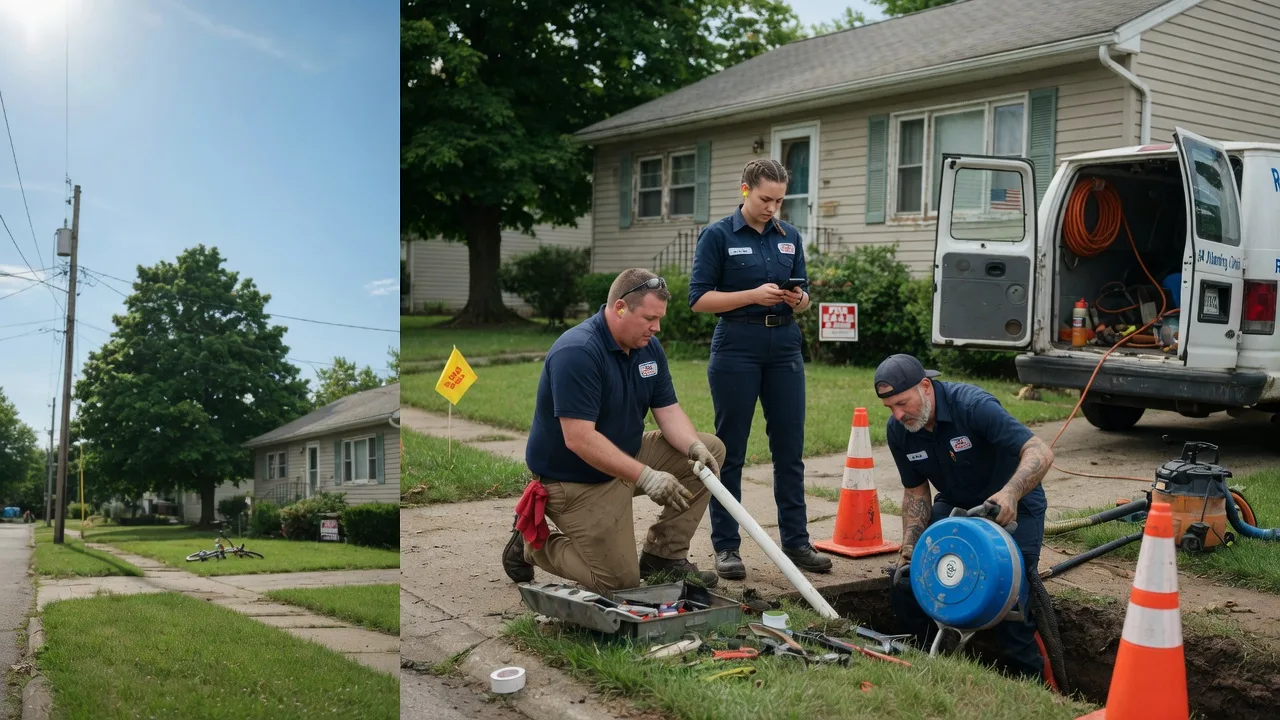 Sewer Line Repair in Greenview, IL near me